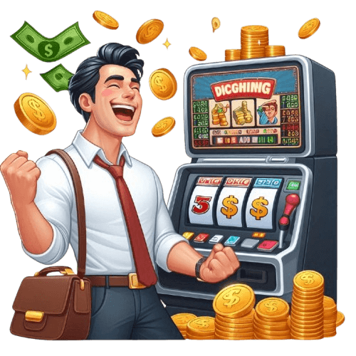 win man in slots